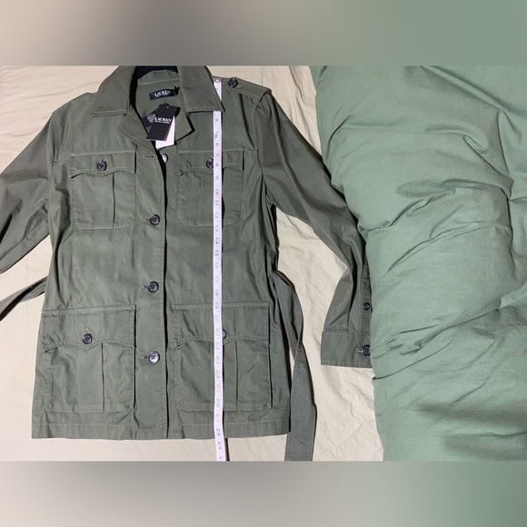 NWT Ralph Lauren Short Belted Trench - Picture 14 of 14